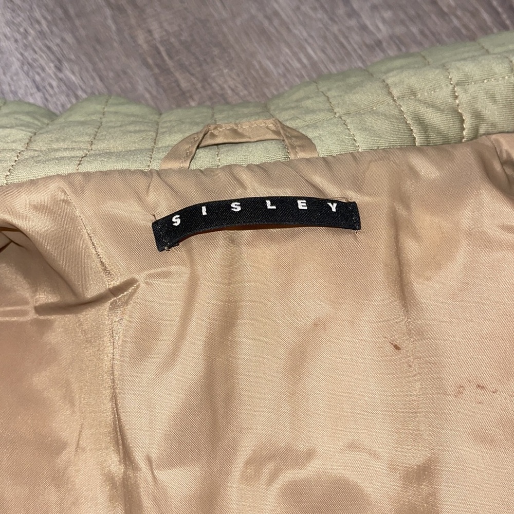 Tan Equestrian Quilted Jacket - Picture 6 of 8